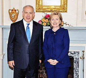 Binyamin Netanyahu, Israel's Prime Minister, m...