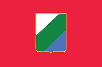 English: flag of Italian region Abruzzo Italia...