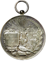 Medaille van Luxemburg-Stad, 1899