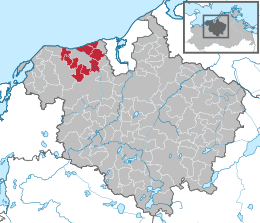 Comunità amministrativa di Bad Doberan-Land – Mappa