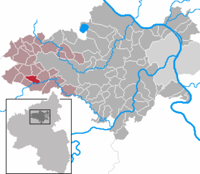 Poziția Anschau pe harta districtului Mayen-Koblenz