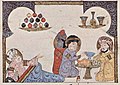 Бенкет, арабський малюнок 1275 р.