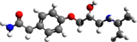 Атенолол 3d structure.png