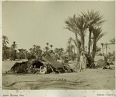 Tente de bédouins - Biskra - ca 1875