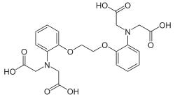 Skeletal formula of BAPTA