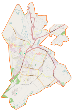 Mapa lokalizacyjna Borysowa