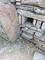 Broch of Gurness, entrance interior, doorway