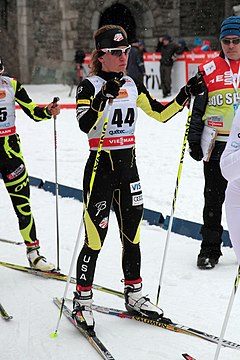Caitlin Gregg beim Skilanglauf-Weltcup 2012/13 in Québec