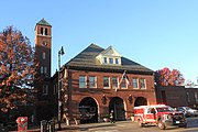 Lafayette Square Firehouse, Cambridge, Massachusetts, 1893.