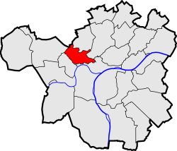 Location of Saint-Servais in Namur