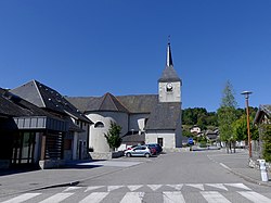 Skyline of Saint-Germain-la-Chambotte