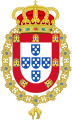 Escudo del duque Eduardo Pío de Braganza.