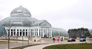 English: The Como Park Conservatory in St. Pau...
