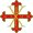 Cavaliere di Gran Croce dell'Ordine costantiniano di San Giorgio (Napoli) - nastrino per uniforme ordinaria