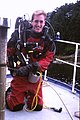 Daniel Reinders test-diving Gordon Smiths prototype rebreather