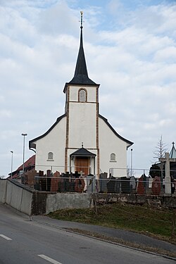 Kyrkje i Delley-Portalban