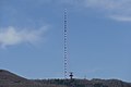 Vysielač Dubník na vrchole, najvyššia stavba na Slovensku, výška 318 metrov
