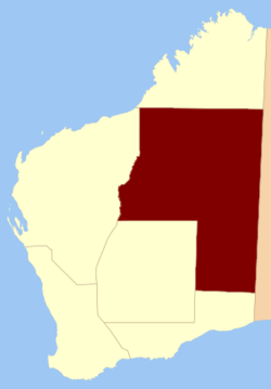Location within Western Australia prior to 1917