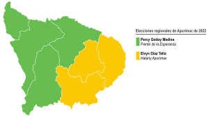 Elecciones regionales de Apurímac de 2022