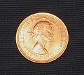 Elisabeth II. von 1966, Auflage ca. 7 Mio. Münzen