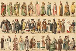 דמויותיהם של יהודים צרפתים בימי הביניים, מתוך האנציקלופדיה היהודית