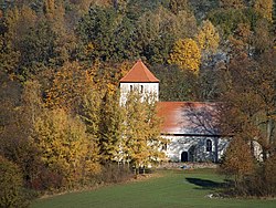 Die evangelisch (-lutherische), jetzt evangelisch-methodistische Kirche Glaznoty/Marienfelde