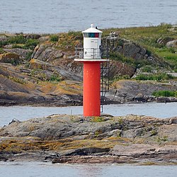 Fyren på Gunnarstenarna.