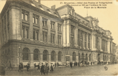 Hôtel des Postes et Télégraphes (Bruxelles, 1885)