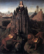 Allegory with a Virgin, 1479-80 by Hans Memling