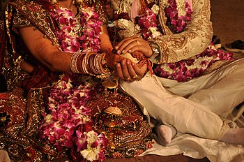 English: Indian wedding, rituals