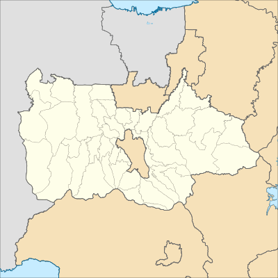 Location map Bogor