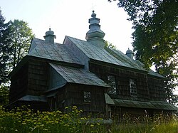 Jałowe korábbi görög-katolikus temploma, amely jelenleg római-katolikus templom