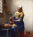 Milkmaid, Johannes Vermeer, 1658-60