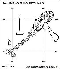 Plan jaskini