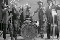 The King & Carter Jazzing Orchestra photographed in Houston, Texas, January 1921