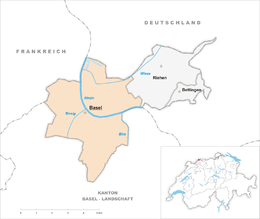 Basilea – Mappa