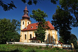 Saint Lawrence church in Wilkszyn