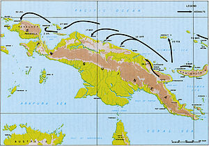 Наступление Союзников на запад Новой Гвинеи