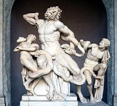 Laocoön and His Sons; early first century BC; marble; height: 2.4 m; Vatican Museums (Vatican City)