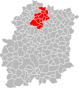 Location within the Essonne department