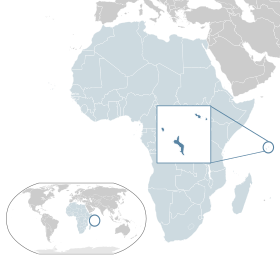 Location of  سيشل  (dark blue) – in Africa  (light blue & dark grey) – in the افریقایي ټولنه  (light blue)