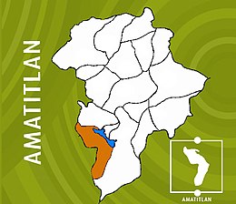 Amatitlán – Mappa