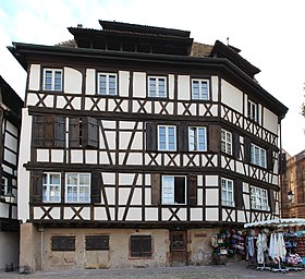 Image illustrative de l’article Maison au 33, rue du Bain-aux-Plantes à Strasbourg