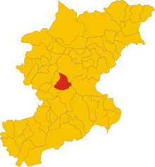 Localisation de La Valle Agordina