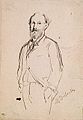 «Едуар Мане», малюнок-начерк, Лувр, Париж