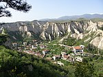 Stadt Melnik und Kloster Roschen