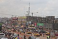 Vue aérienne du marché Mokolo