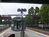 The platform at Middlefield station