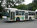 尼崎市交通局から譲渡されたノンステップバス