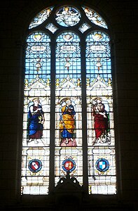 Façade glass window.